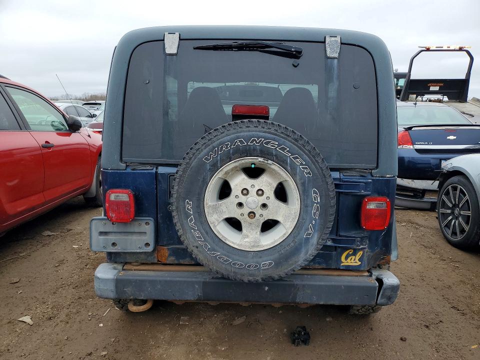 48411366 :رقم المزاد ، 1J4FA49S92P743764 vin ، 2002 Jeep Wrangler / Tj مزاد بيع