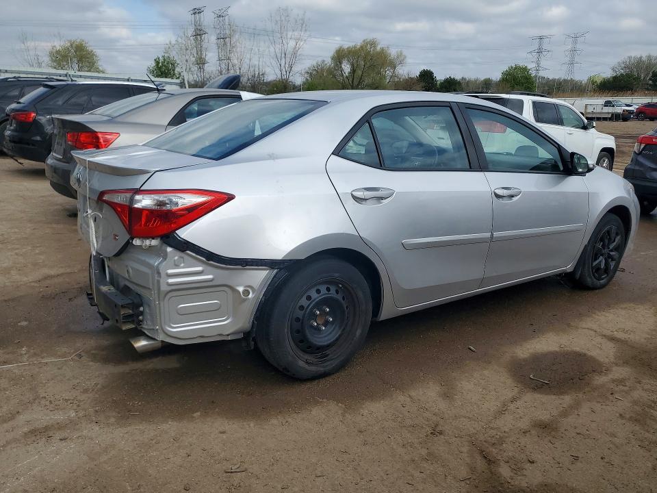 50658616 :رقم المزاد ، 5YFBURHE2FP203861 vin ، 2015 Toyota Corolla مزاد بيع