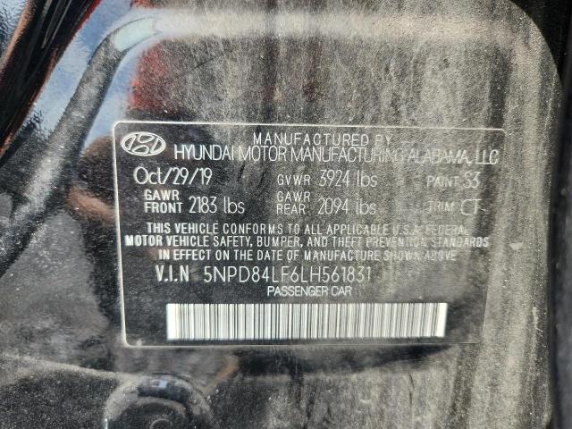 Продажа на аукционе авто 2020 Hyundai Elantra, vin: 5NPD84LF6LH561831, номер лота: 49852336