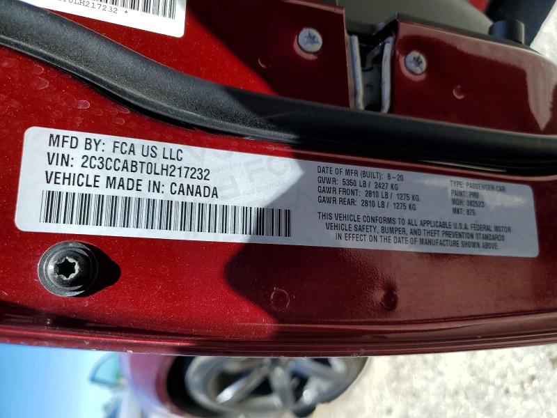 Продажа на аукционе авто 2020 Chrysler 300, vin: 2C3CCABT0LH217232, номер лота: 49748926