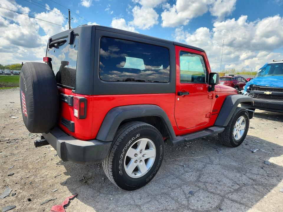 2017 Jeep Wrangler მანქანა იყიდება აუქციონზე, vin: 1C4AJWAGXHL593182, აუქციონის ნომერი: 49753956
