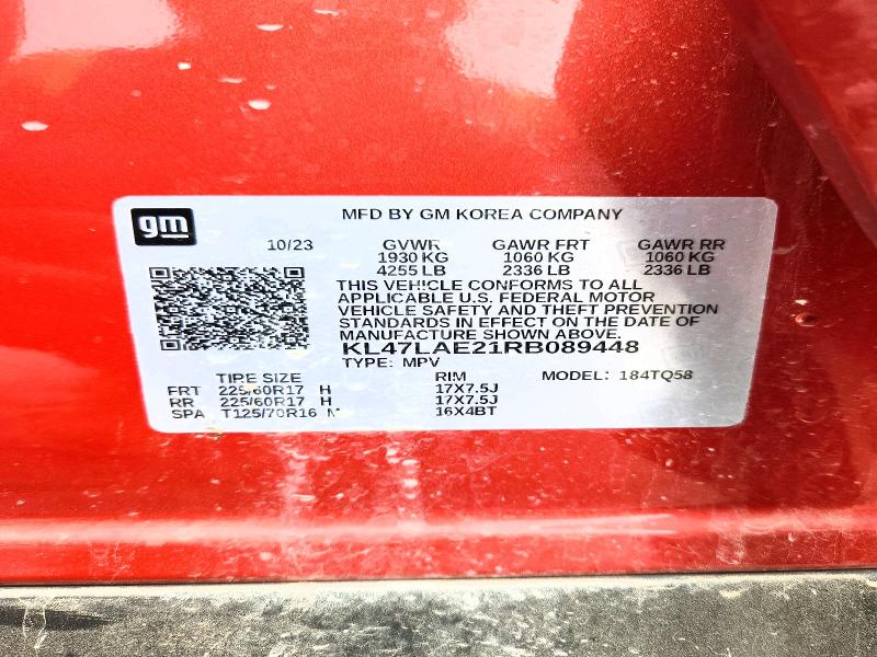 Aukcja sprzedaży 2024 Buick Envista, vin: KL47LAE21RB089448, numer aukcji: 51459236