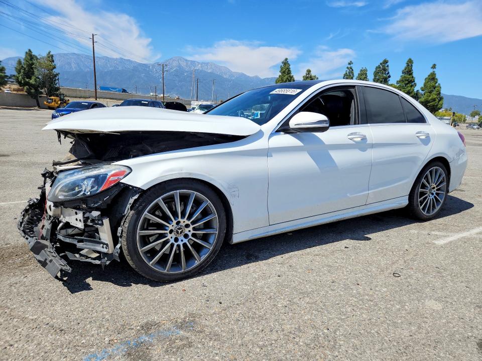 2018 Mercedes-benz C მანქანა იყიდება აუქციონზე, vin: 55SWF4JB5JU265031, აუქციონის ნომერი: 49685816