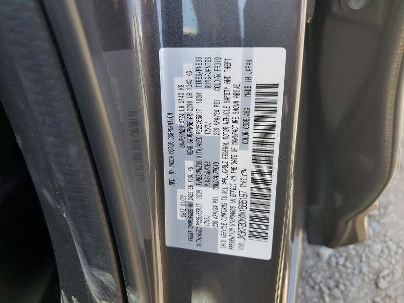 50267256 :رقم المزاد ، JM3KFBCM4N1565197 vin ، 2022 Mazda Cx-5 مزاد بيع