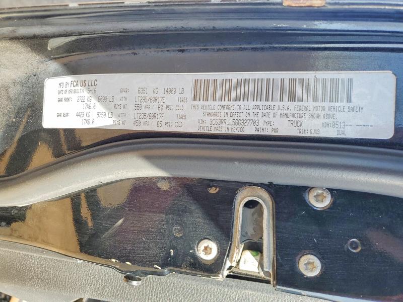50277466 :رقم المزاد ، 3C63RRJL5GG327703 vin ، 2016 Ram 3500 مزاد بيع