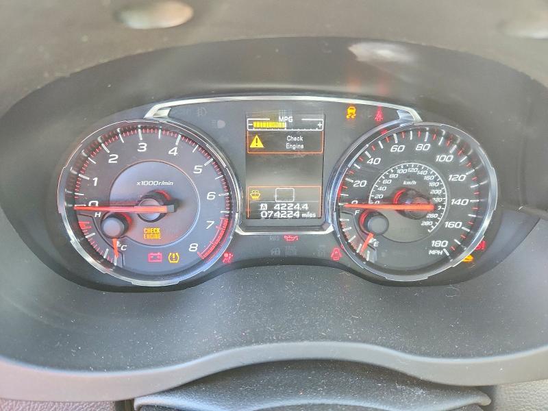 Aukcja sprzedaży 2019 Subaru Wrx, vin: JF1VA1C66K9808785, numer aukcji: 49925996