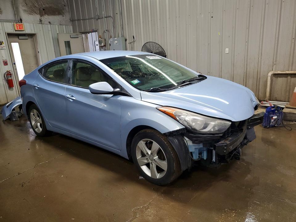 2011 Hyundai Elantra მანქანა იყიდება აუქციონზე, vin: KMHDH4AE0BU099423, აუქციონის ნომერი: 49595436