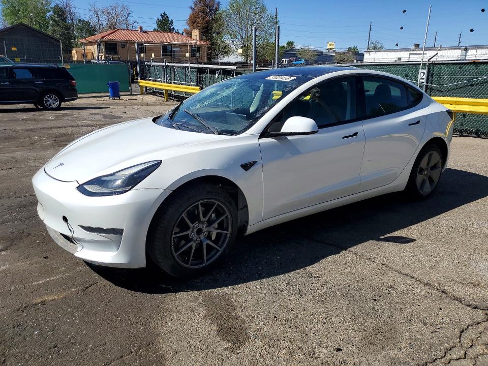 2023 Tesla Model 3 მანქანა იყიდება აუქციონზე, vin: 5YJ3E1EAXPF481568, აუქციონის ნომერი: 51029456