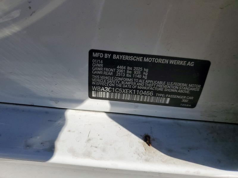 Продаж на аукціоні авто 2014 Bmw 328, vin: WBA3C1C5XEK110466, номер лоту: 50087016