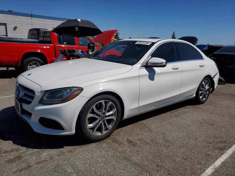 Продажа на аукционе авто 2018 Mercedes-benz C, vin: 55SWF4JB8JU275276, номер лота: 48920286