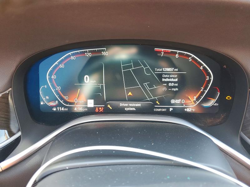 Aukcja sprzedaży 2022 Bmw 740, vin: WBA7T2C08NCH89744, numer aukcji: 51450396