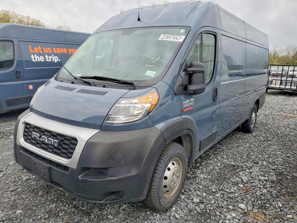 2020 Ram Promaster 3500 მანქანა იყიდება აუქციონზე, vin: 3C6URVJG4LE140863, აუქციონის ნომერი: 48238226