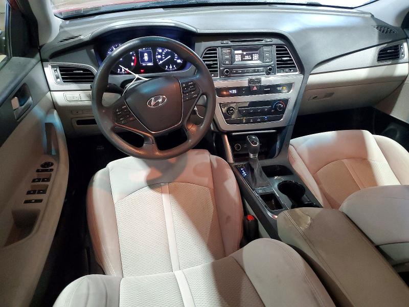2017 Hyundai Sonata მანქანა იყიდება აუქციონზე, vin: 5NPE24AF5HH572612, აუქციონის ნომერი: 51123286