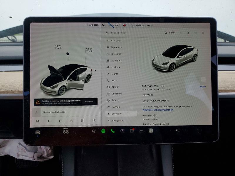 Продажа на аукционе авто 2021 Tesla Model 3, vin: 5YJ3E1EA4MF998439, номер лота: 48191816