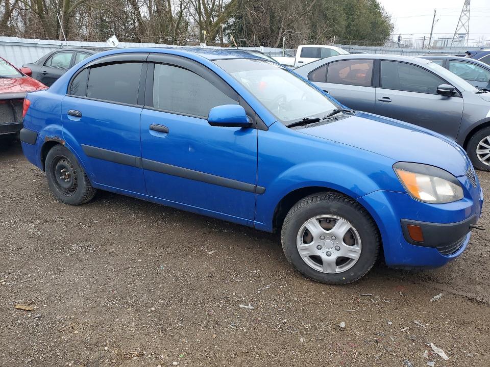 2008 Kia Rio Ex 4dr მანქანა იყიდება აუქციონზე, vin: KNADE123786432168, აუქციონის ნომერი: 48398616