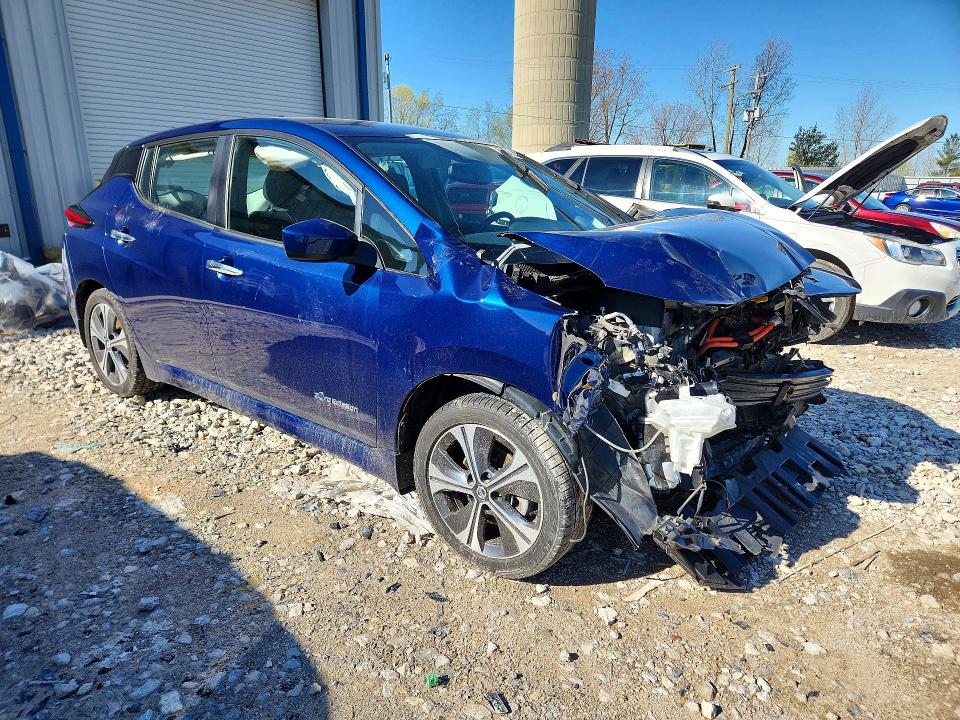 50299226 :رقم المزاد ، 1N4AZ1CP2KC314345 vin ، 2019 Nissan Leaf مزاد بيع