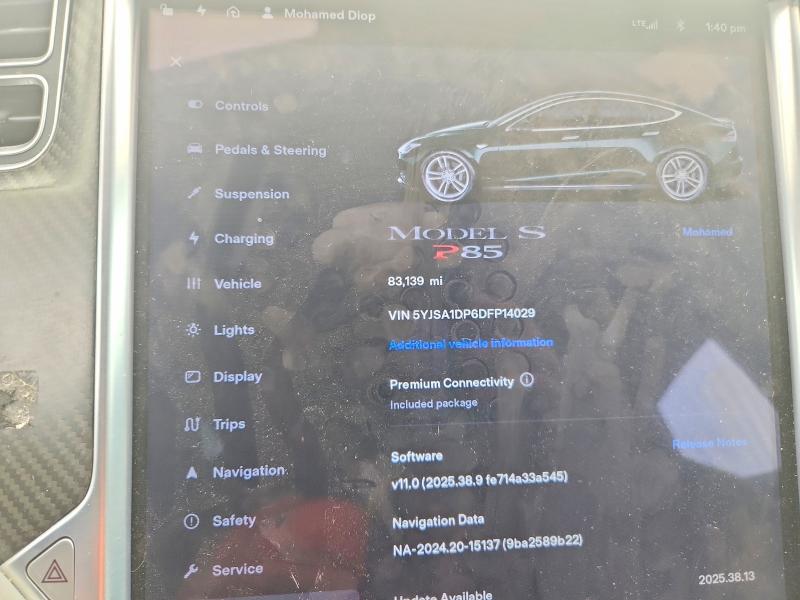 Продажа на аукционе авто 2013 Tesla Model S, vin: 5YJSA1DP6DFP14029, номер лота: 51116666