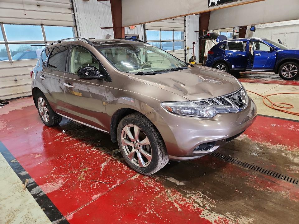 2014 Nissan Murano მანქანა იყიდება აუქციონზე, vin: JN8AZ1MW9EW506644, აუქციონის ნომერი: 50575416