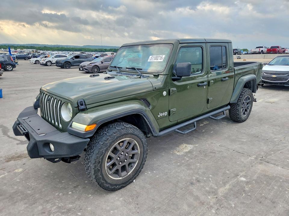 Продажа на аукционе авто 2021 Jeep Gladiator, vin: 1C6JJTFM3ML569563, номер лота: 51100216
