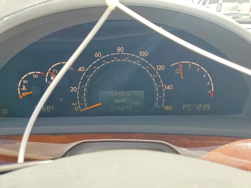 Продажа на аукционе авто 2005 Mercedes-benz S, vin: WDBNG84J65A447127, номер лота: 51402156
