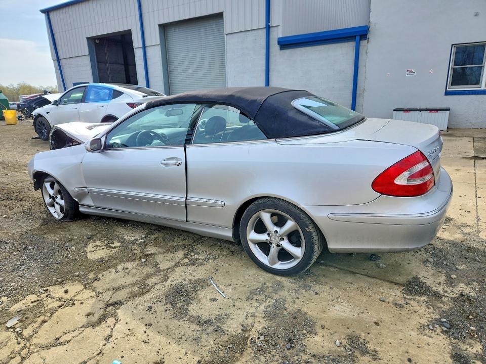 2005 Mercedes-benz Clk მანქანა იყიდება აუქციონზე, vin: WDBTK65G25T050869, აუქციონის ნომერი: 49765276