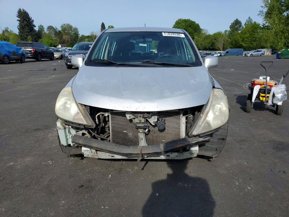 2011 Niss Versa მანქანა იყიდება აუქციონზე, vin: 3N1BC1CP5BL372957, აუქციონის ნომერი: 51839536