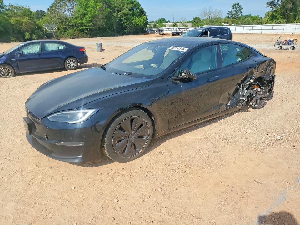Продаж на аукціоні авто 2022 Tesla Model S, vin: 5YJSA1E69NF487121, номер лоту: 45936316