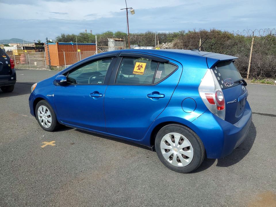 Aukcja sprzedaży 2012 Toyota Prius C, vin: JTDKDTB30C1515343, numer aukcji: 48212606