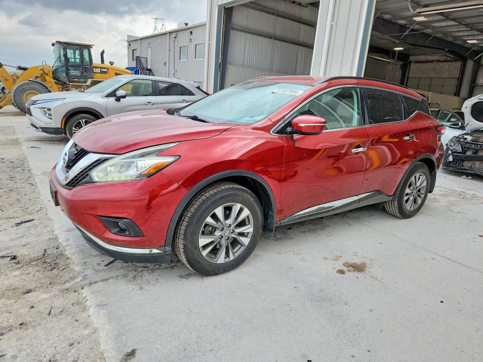 51187986 :رقم المزاد ، 5N1AZ2MH1FN271985 vin ، 2015 Nissan Murano مزاد بيع