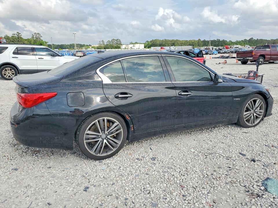 48696466 :رقم المزاد ، JN1AV7AP2EM691111 vin ، 2014 Infiniti Q50 Hybrid مزاد بيع