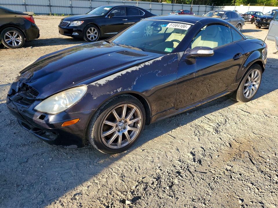 2006 Mercedes-benz Slk მანქანა იყიდება აუქციონზე, vin: WDBWK56F66F115378, აუქციონის ნომერი: 51584106