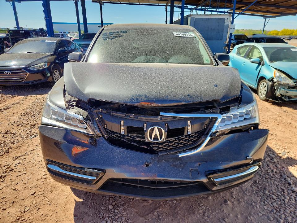 2016 Acura Mdx მანქანა იყიდება აუქციონზე, vin: 5FRYD4H45GB005923, აუქციონის ნომერი: 48166546