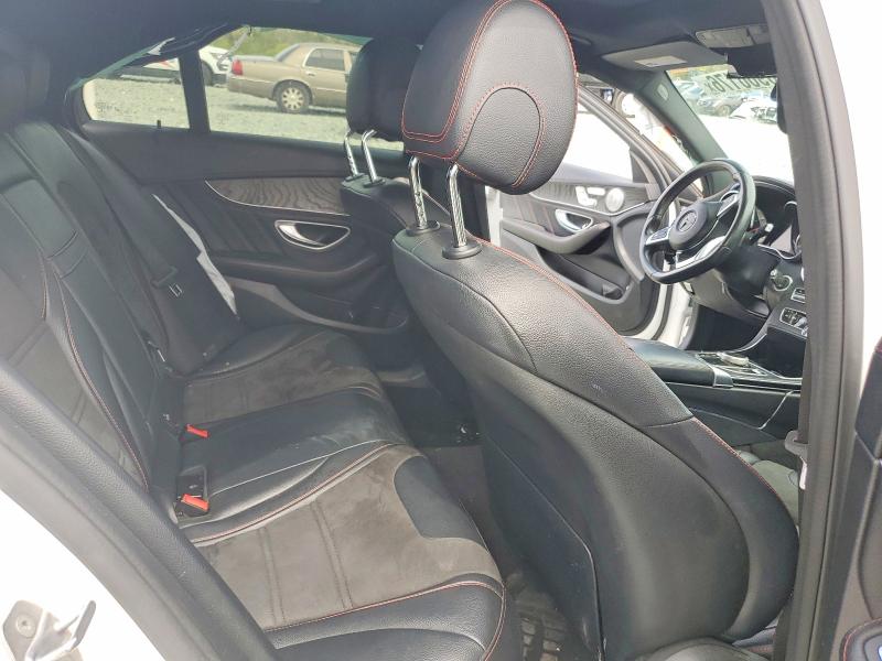48966176 :رقم المزاد ، 55SWF6EB0HU224371 vin ، 2017 Mercedes-benz C مزاد بيع