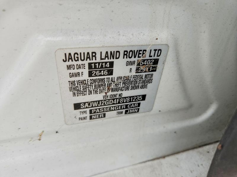 Aukcja sprzedaży 2015 Jaguar Xjl, vin: SAJWJ2GD4F8V81235, numer aukcji: 51803376