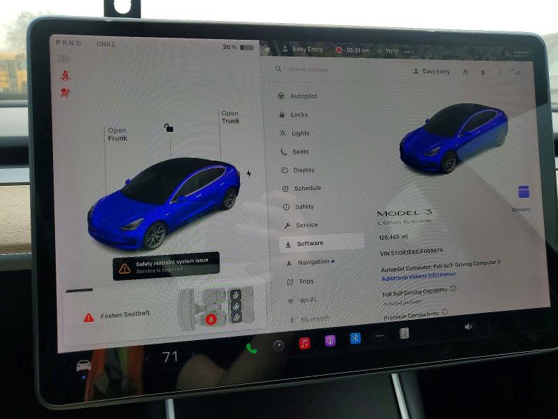 Aukcja sprzedaży 2018 Tesla Model 3, vin: 5YJ3E1EA6JF058879, numer aukcji: 49584026