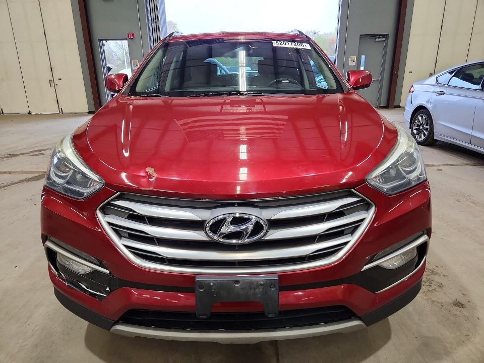 52017206 :رقم المزاد ، 5XYZUDLB9HG491707 vin ، 2017 Hyundai Santa Fe Sport مزاد بيع