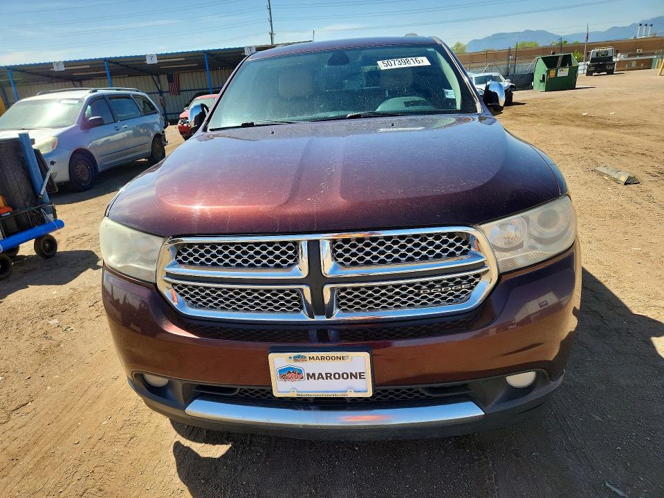 2012 Dodge Durango მანქანა იყიდება აუქციონზე, vin: 1C4SDJETXCC159312, აუქციონის ნომერი: 50739816