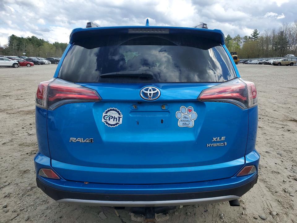 2017 Toyota Rav4 Hybrid მანქანა იყიდება აუქციონზე, vin: JTMRJREV2HD064624, აუქციონის ნომერი: 50599196