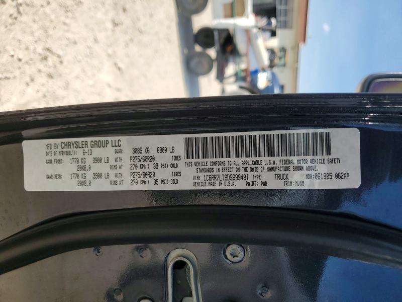 2013 Ram 1500 მანქანა იყიდება აუქციონზე, vin: 1C6RR7LT9DS699481, აუქციონის ნომერი: 49117566