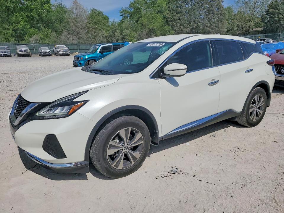 2020 Nissan Murano მანქანა იყიდება აუქციონზე, vin: 5N1AZ2AJ4LN163573, აუქციონის ნომერი: 49545756