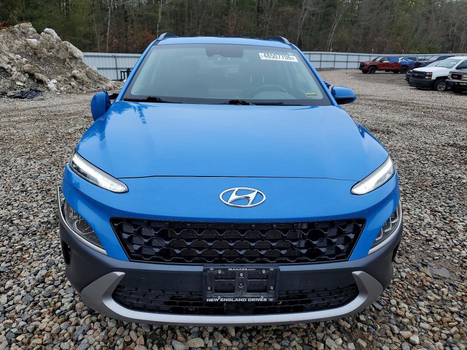 2022 Hyundai Kona მანქანა იყიდება აუქციონზე, vin: KM8K5CA32NU822587, აუქციონის ნომერი: 48507706