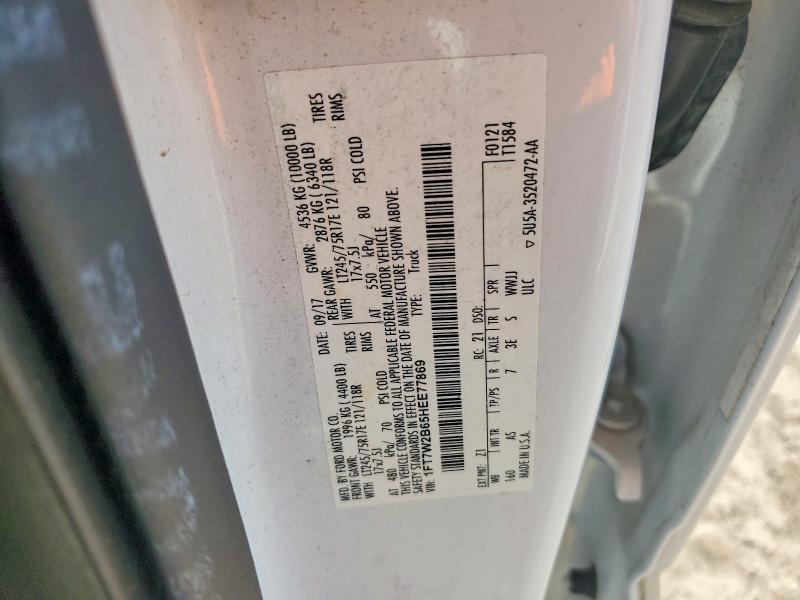 Продажа на аукционе авто 2017 Ford F250, vin: 1FT7W2B65HEE77869, номер лота: 49465276