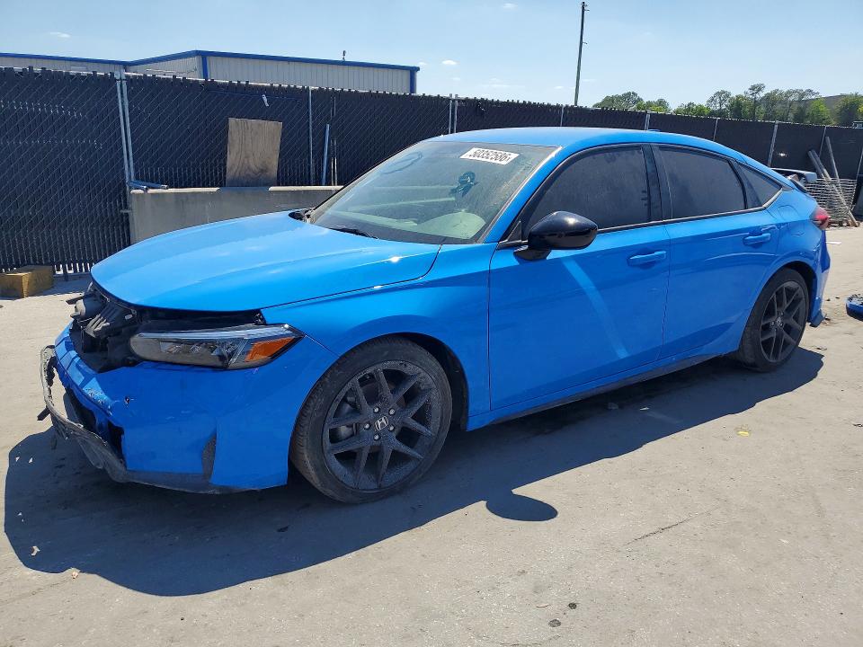 Auction sale of the 2025 Honda Civic, vin: 19XFL2H86SE005995, lot number: 50352586