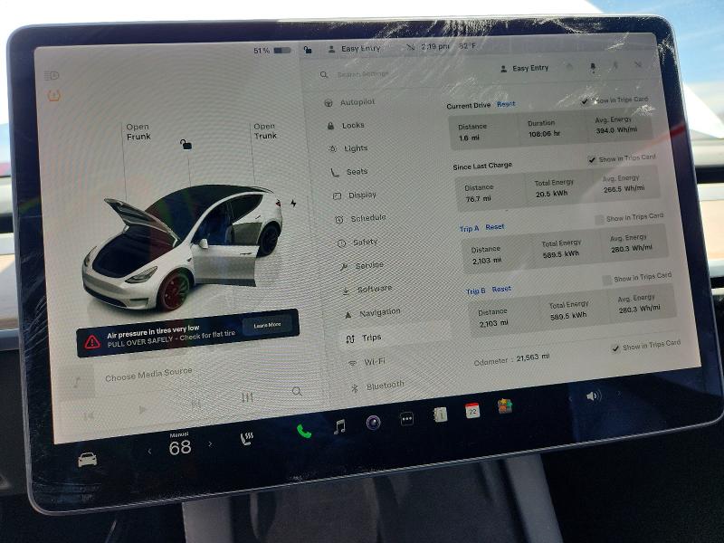 Aukcja sprzedaży 2022 Tesla Model Y, vin: 7SAYGDEF3NF407048, numer aukcji: 79593495