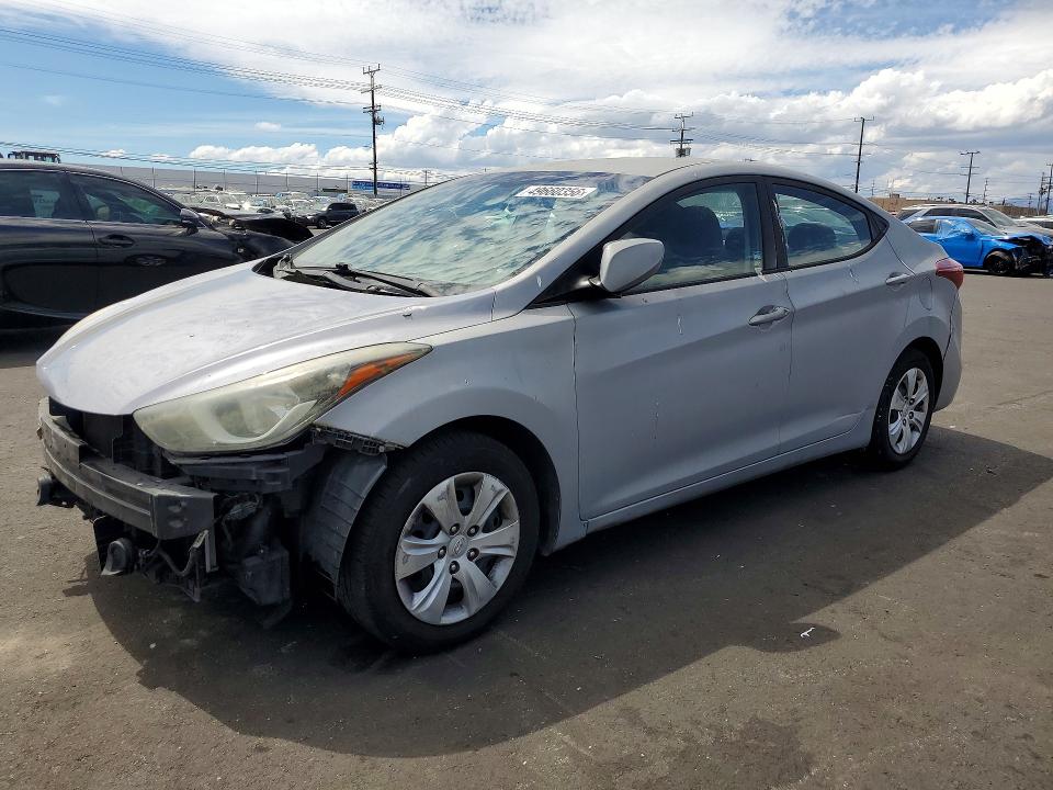 49660356 :رقم المزاد ، 5NPDH4AE2GH688012 vin ، 2016 Hyundai Elantra مزاد بيع