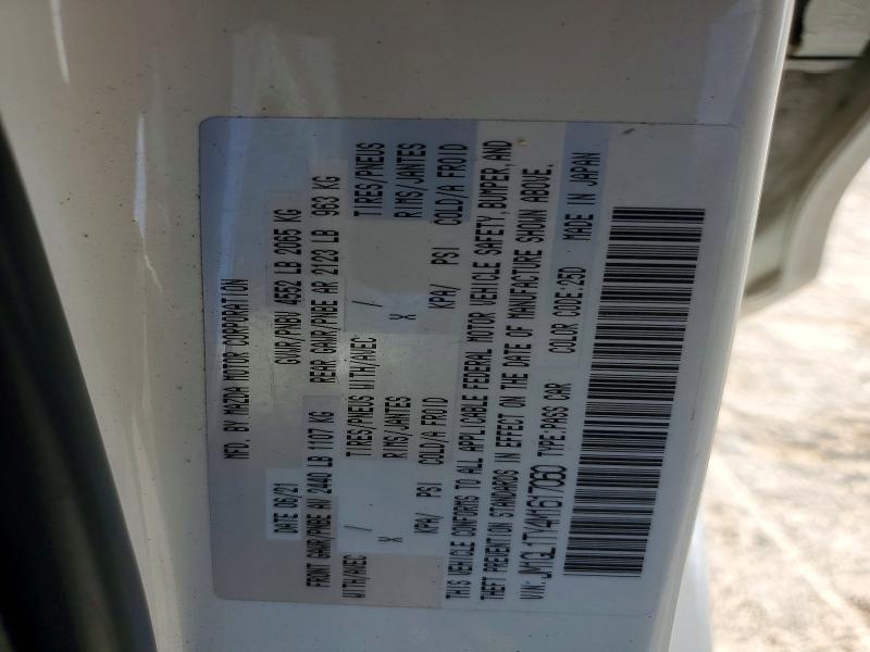 50948426 :رقم المزاد ، JM1GL1TY4M1617060 vin ، 2021 Mazda Mazda 6 مزاد بيع