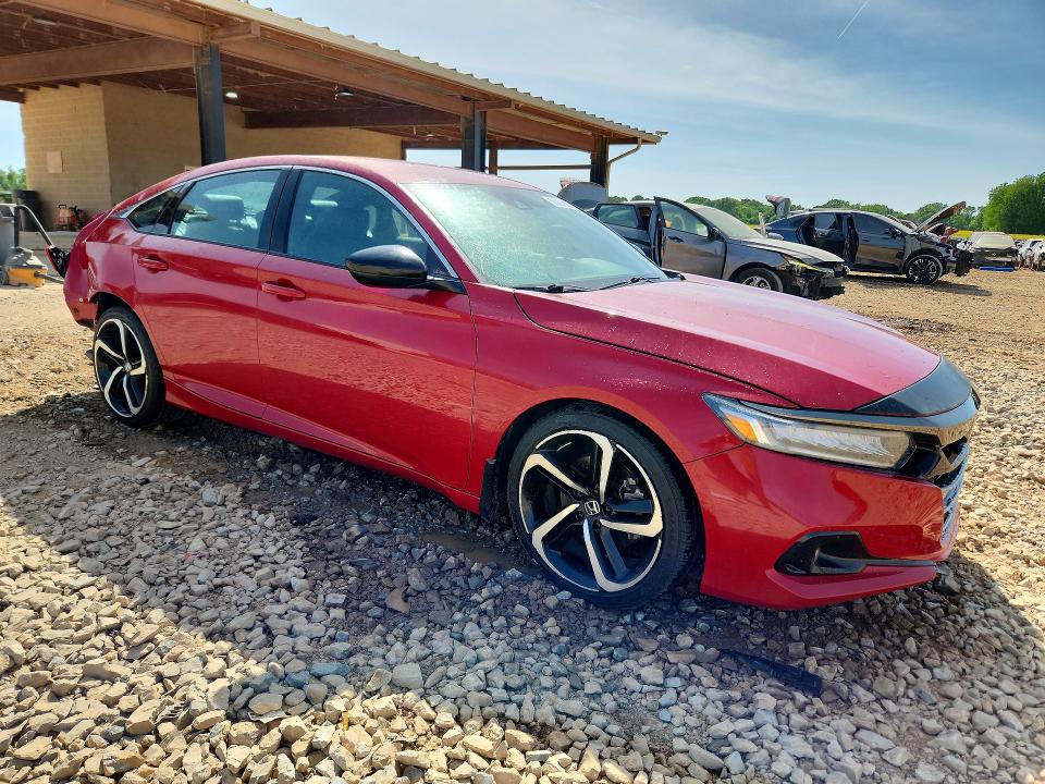 50094926 :رقم المزاد ، 1HGCV1F33MA120804 vin ، 2021 Honda Accord مزاد بيع