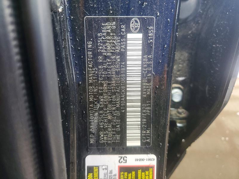 Продаж на аукціоні авто 2026 Toyota Camry, vin: 4T1DAACK8TU681874, номер лоту: 47951706