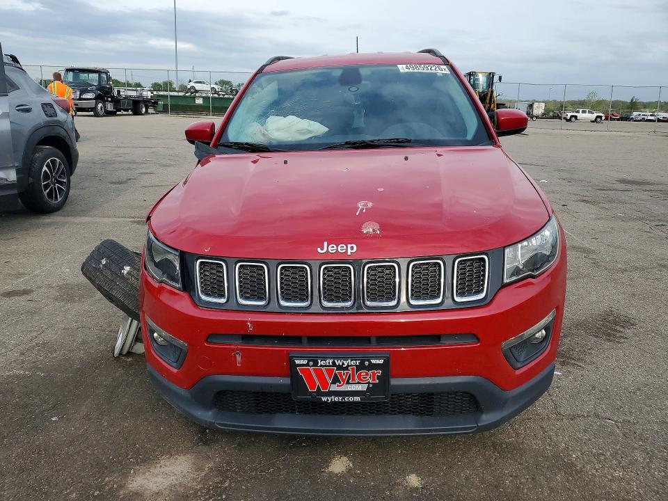 Продажа на аукционе авто 2018 Jeep Compass, vin: 3C4NJDBB3JT154988, номер лота: 49859226