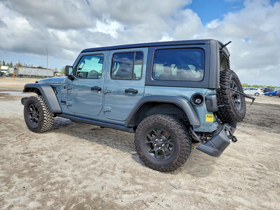 2024 Jeep Wrangler მანქანა იყიდება აუქციონზე, vin: 1C4PJXDN2RW364232, აუქციონის ნომერი: 49557546